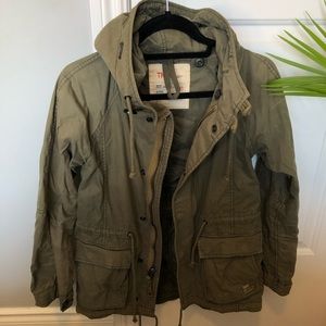 ✨TNA✨XXS Khaki Green Military Jacket